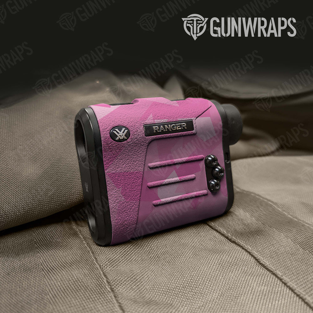 Rangefinder Shattered Elite Pink Camo Gear Skin Vinyl Wrap