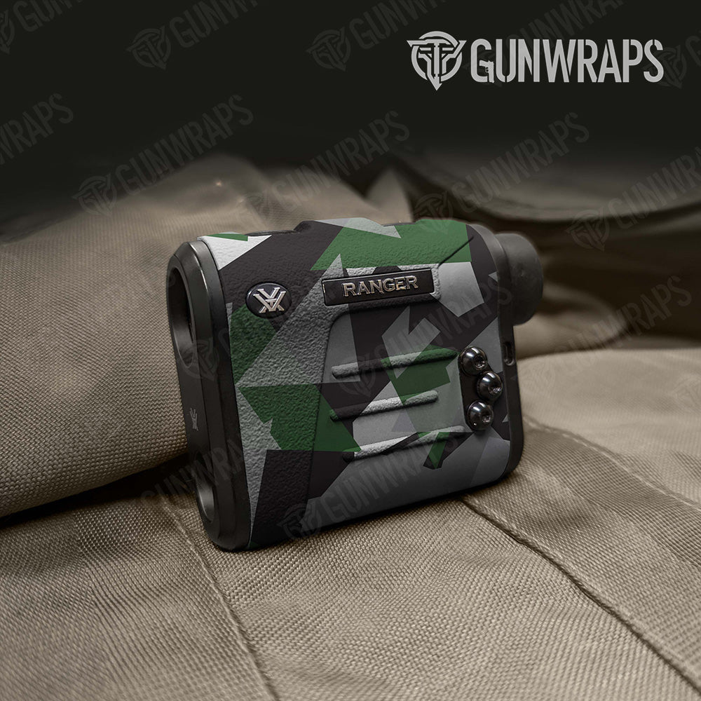 Rangefinder Shattered Green Tiger Camo Gear Skin Vinyl Wrap Fashion
