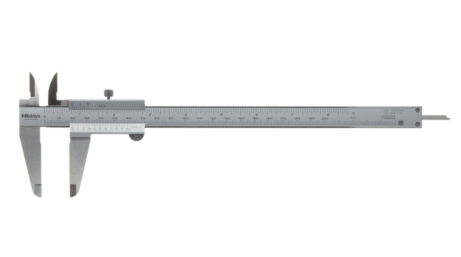 530-114 Mitutoyo Vernier Caliper 8″ / 200mm Hot on Sale