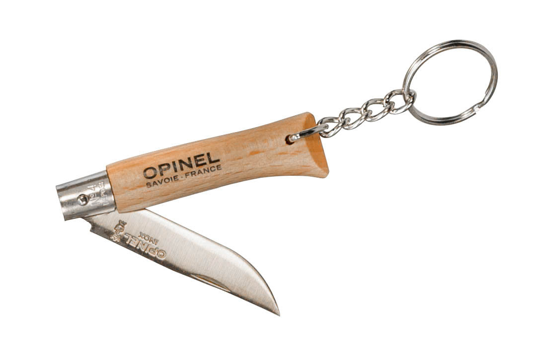 Opinel Classic Stainless Steel Knife with Keychain