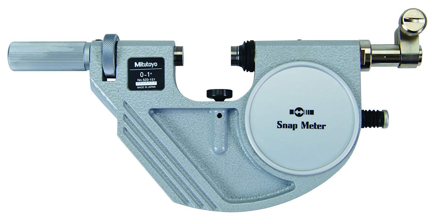 523-151 Mitutoyo Dial Snap Gage 0-1″