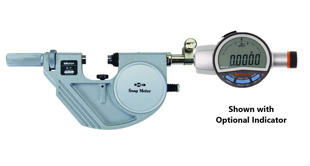 523-152 Mitutoyo Dial Snap Gage 1-2″