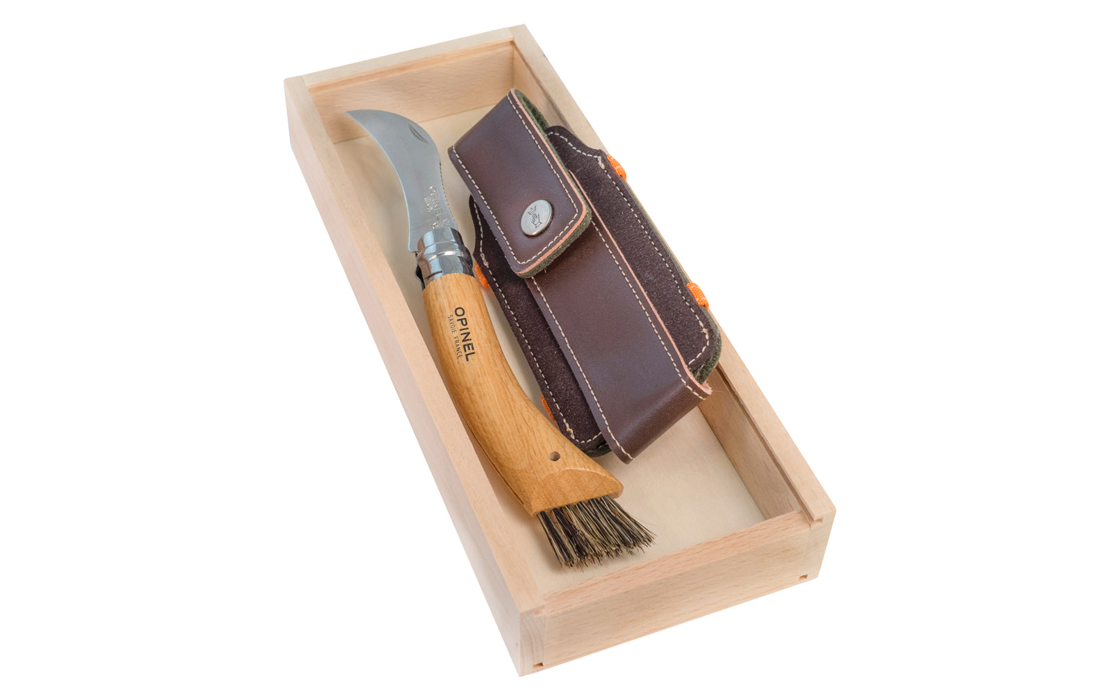 Opinel Stainless Steel Mushroom Knife Gift Box Set