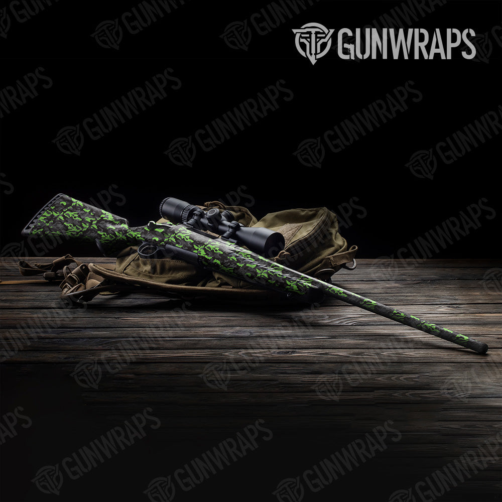 Rifle Classic Metro Green Camo Gun Skin Vinyl Wrap