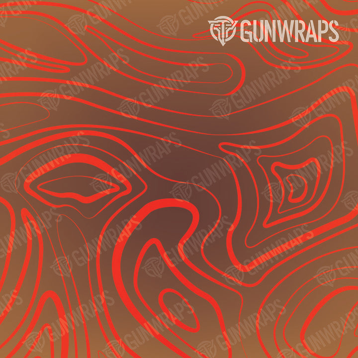 Rifle Damascus Autumn Gun Skin Vinyl Wrap