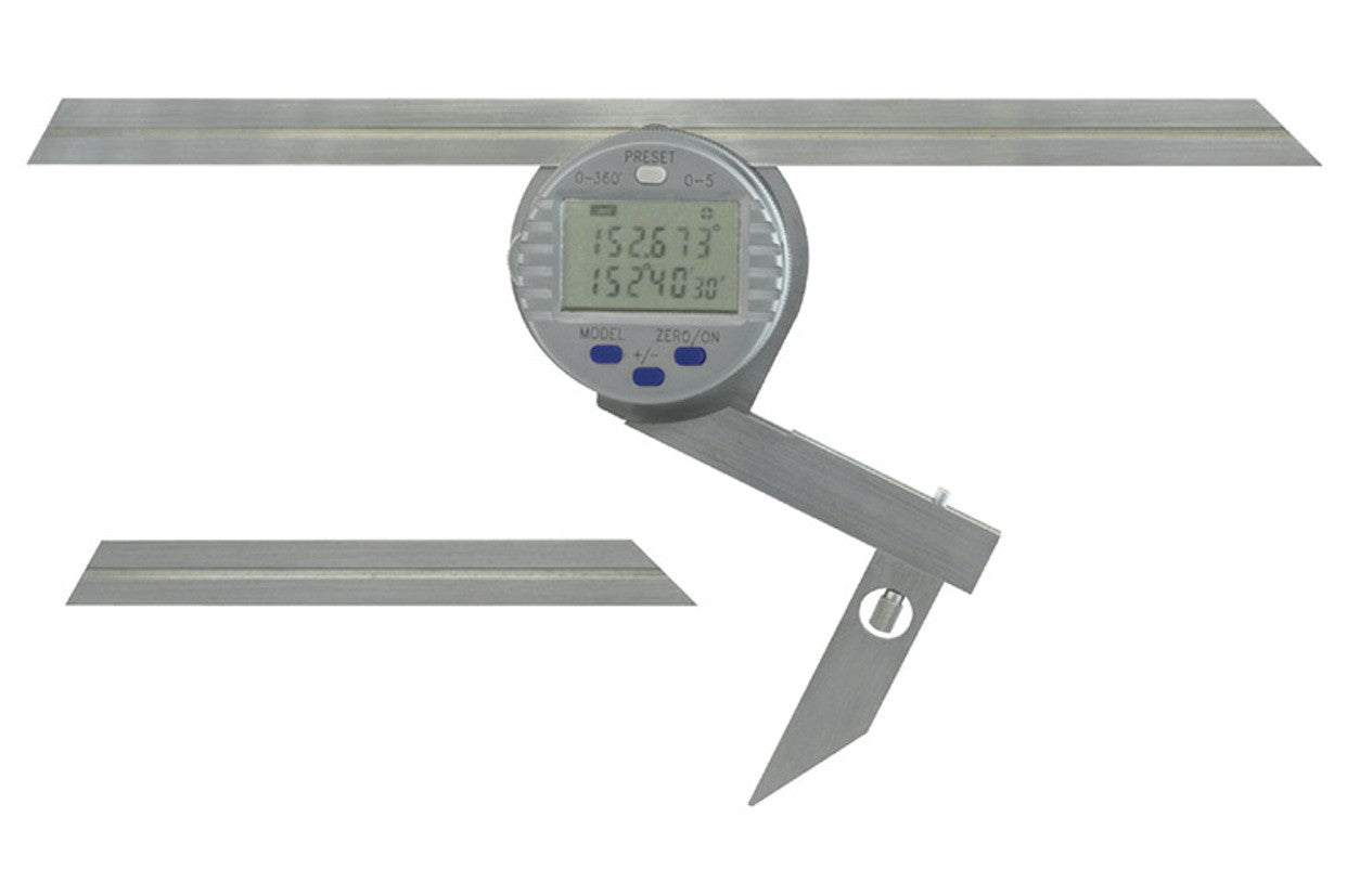 54-440-750 Electronic Universal Protractor with 6″ & 12″ Blades