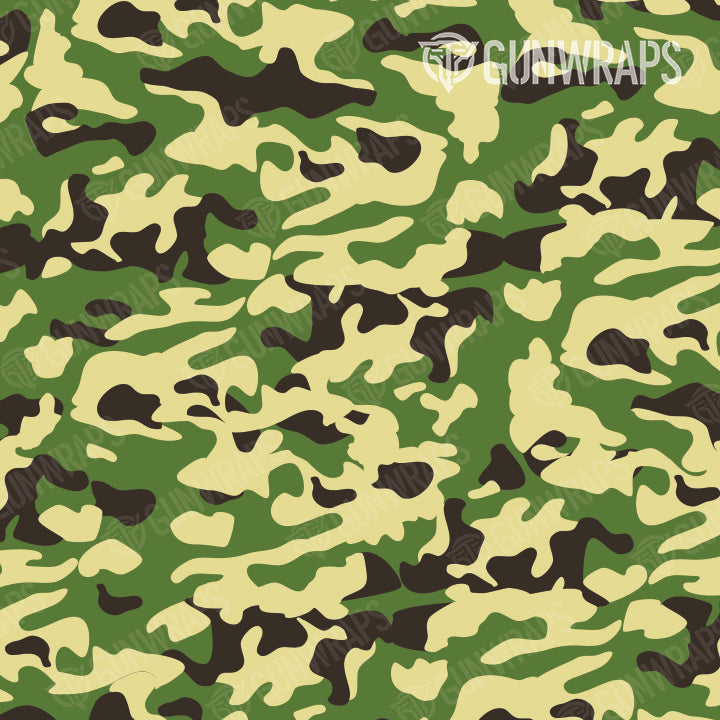 Rifle Classic Jungle Camo Gun Skin Vinyl Wrap