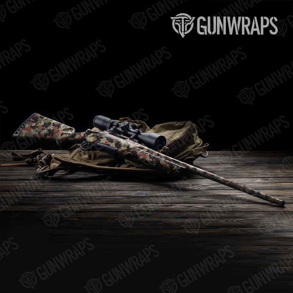Rifle Cumulus Militant Copper Camo Gun Skin Vinyl Wrap