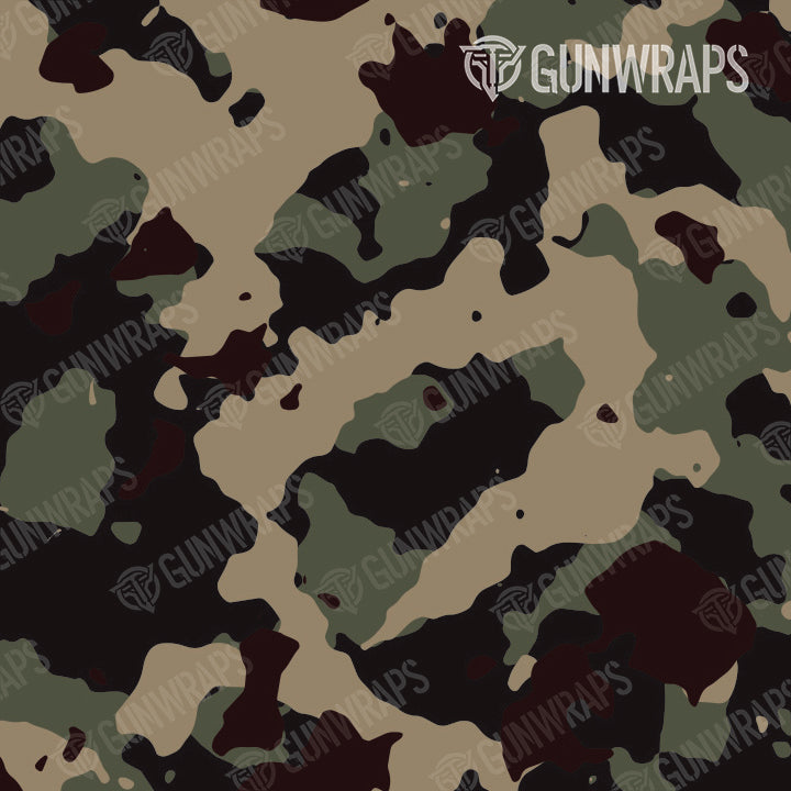 Rifle Cumulus Militant Blood Camo Gun Skin Vinyl Wrap