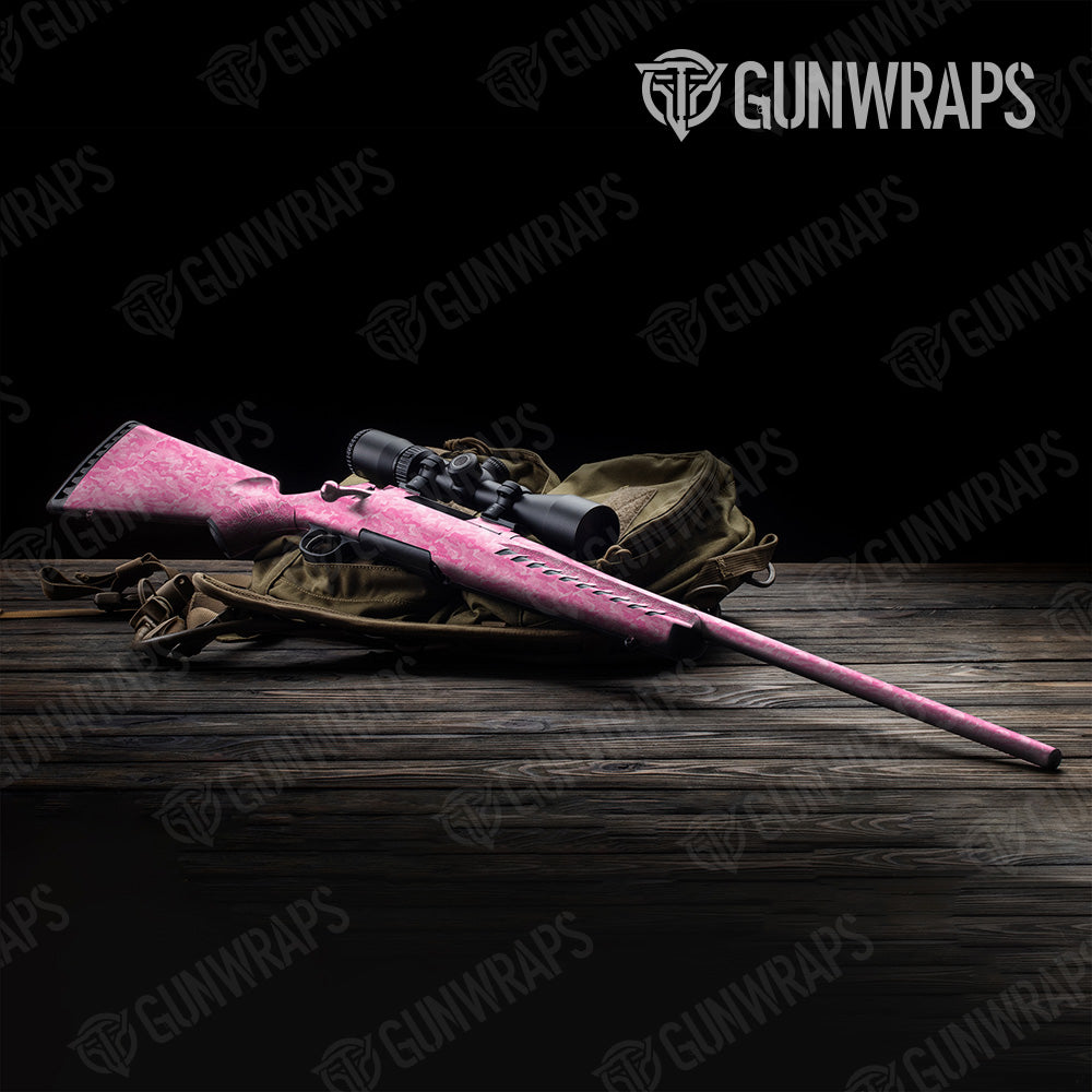 Rifle Classic Elite Pink Camo Gun Skin Vinyl Wrap