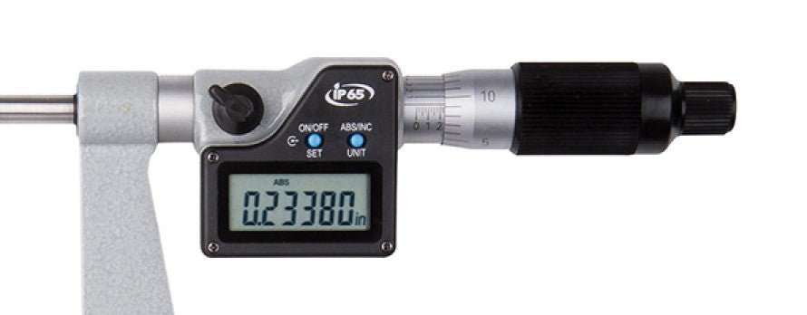 54-517-001-0 Fowler 6″ Deep Throat Micrometer 0-1″