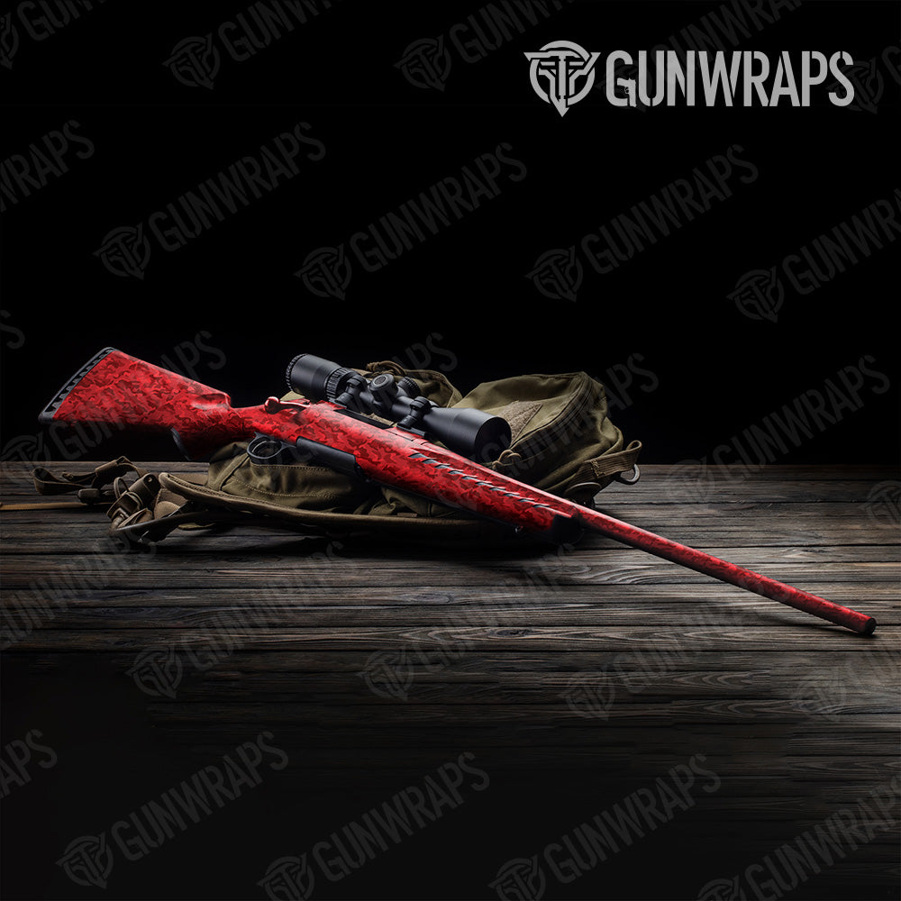 Rifle Classic Elite Red Camo Gun Skin Vinyl Wrap Online
