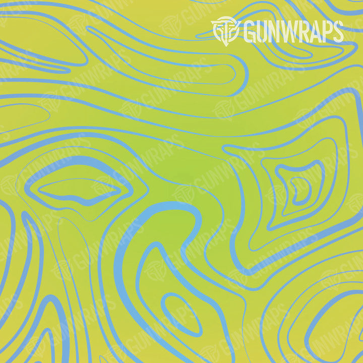 Rifle Damascus Carnival Gun Skin Vinyl Wrap