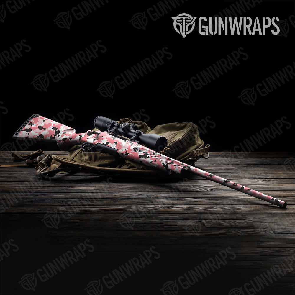 Rifle Cumulus Pink Camo Gun Skin Vinyl Wrap Hot on Sale