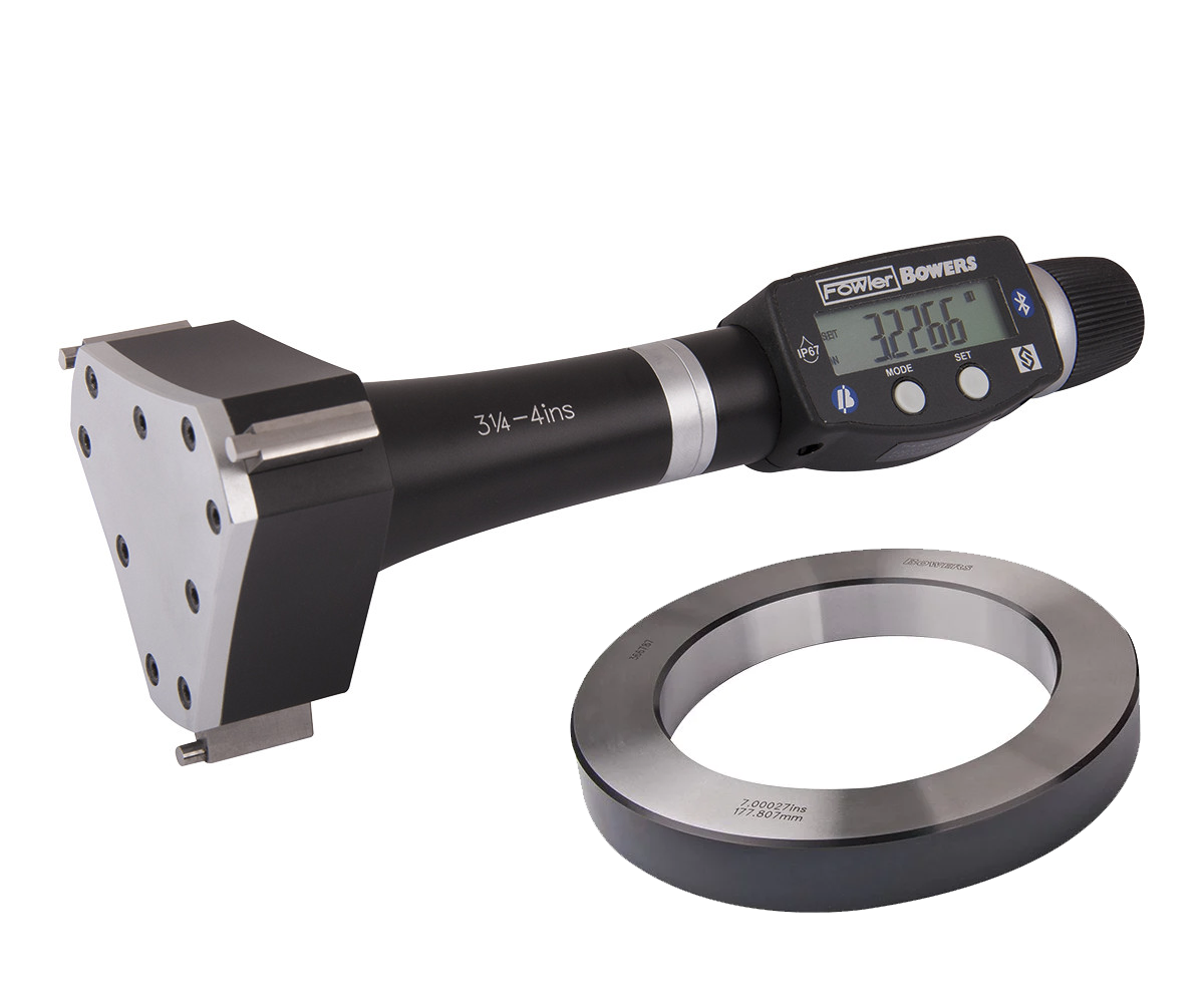 54-367-028-BT Fowler Digital Internal Micrometer 3.25-4″ Bluetooth