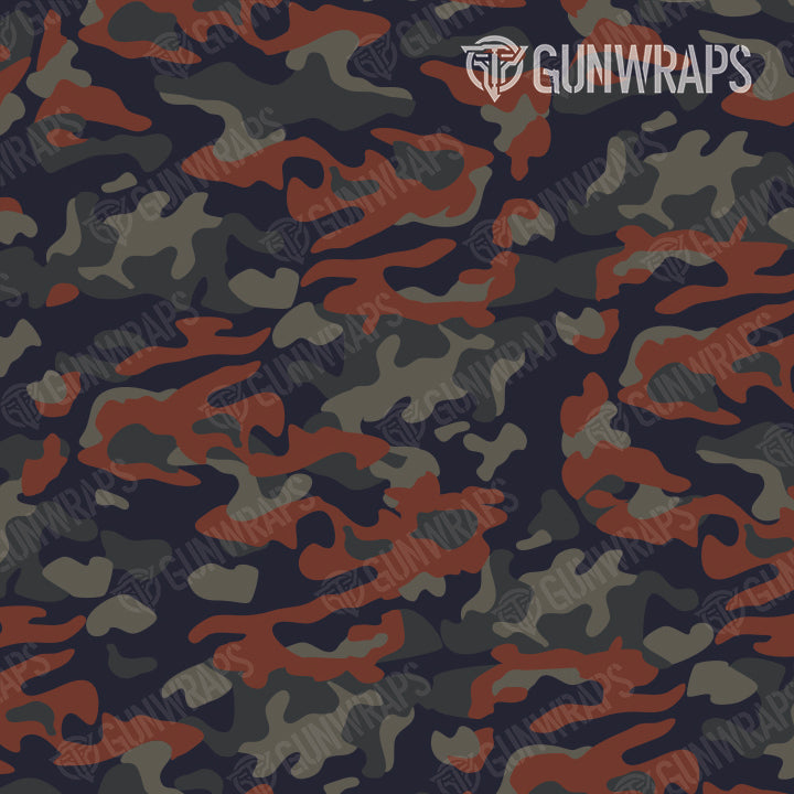 Rifle Classic Blue Copper Camo Gun Skin Vinyl Wrap