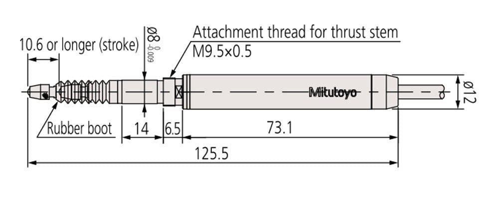 542-188 Mitutoyo Linear Gage 0.4″ Range, .000005″ Res Supply