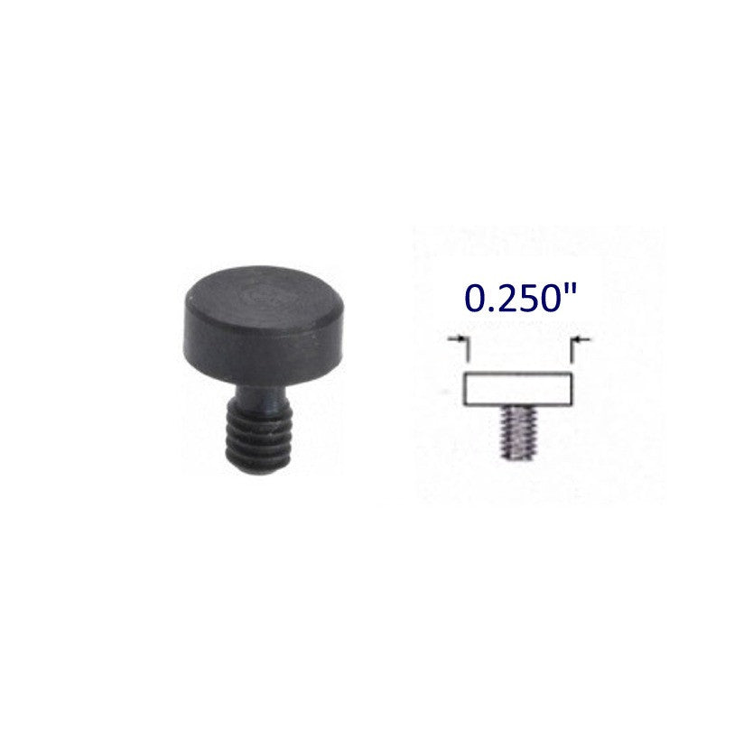 Flat Button Indicator Tip 3-Pack 1/4″