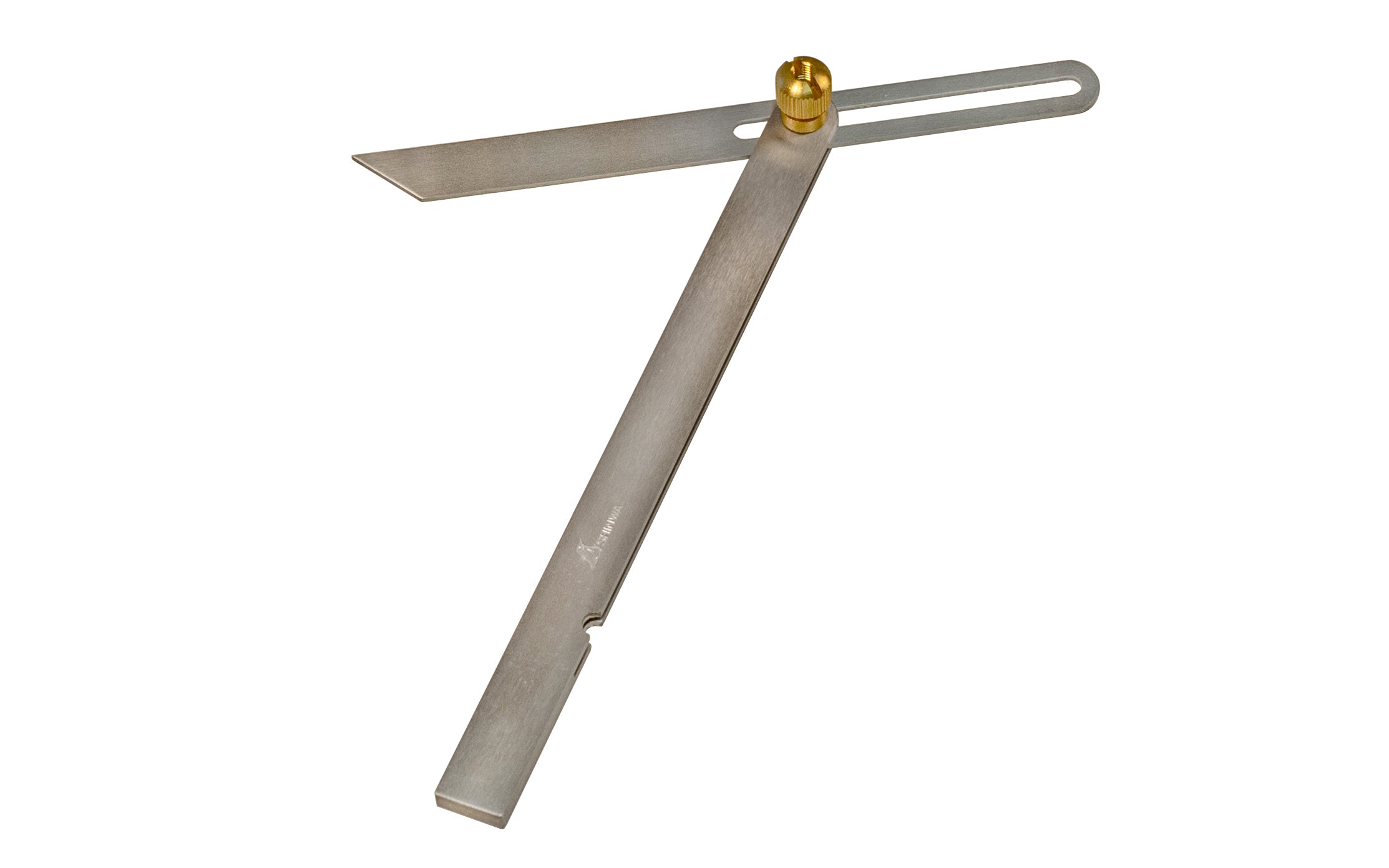 Shinwa Sliding T-Bevel Gauge With Tightening Brass Knob