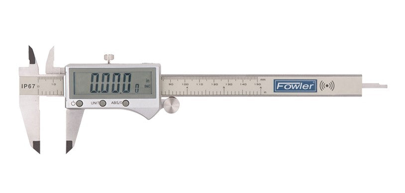 Fowler 54-100-512, 0-12 inch, Economy Digital Caliper with Bluetooth