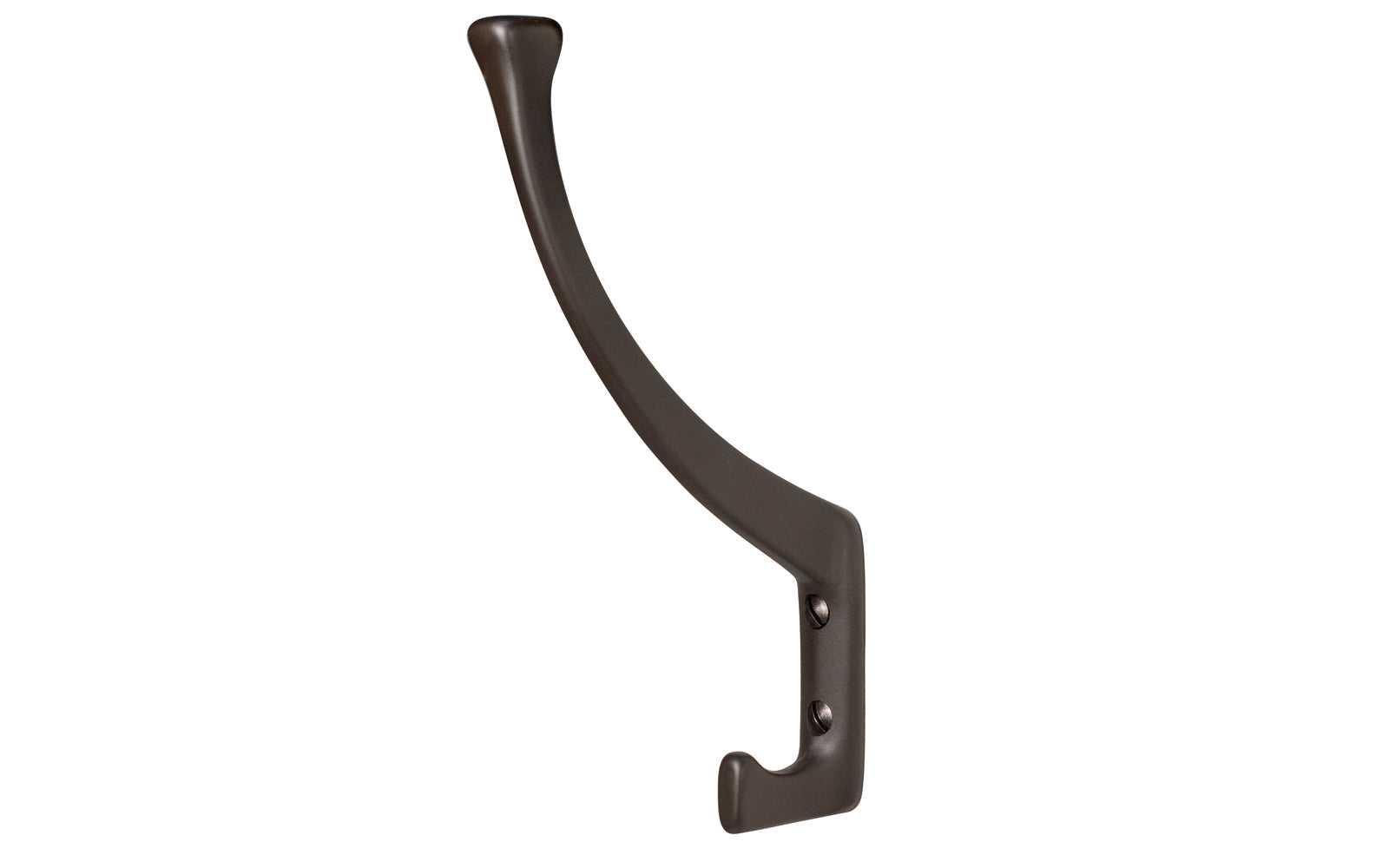 Solid Brass Hall Tree Hook ~ Oil Rubbed Bronze Finish