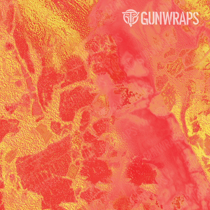 Scope Realtree WAV3 Solar Blaze Camo Gear Skin Vinyl Wrap