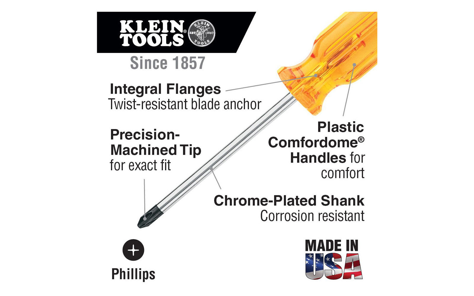Vaco Phillips Keystone Screwdriver
