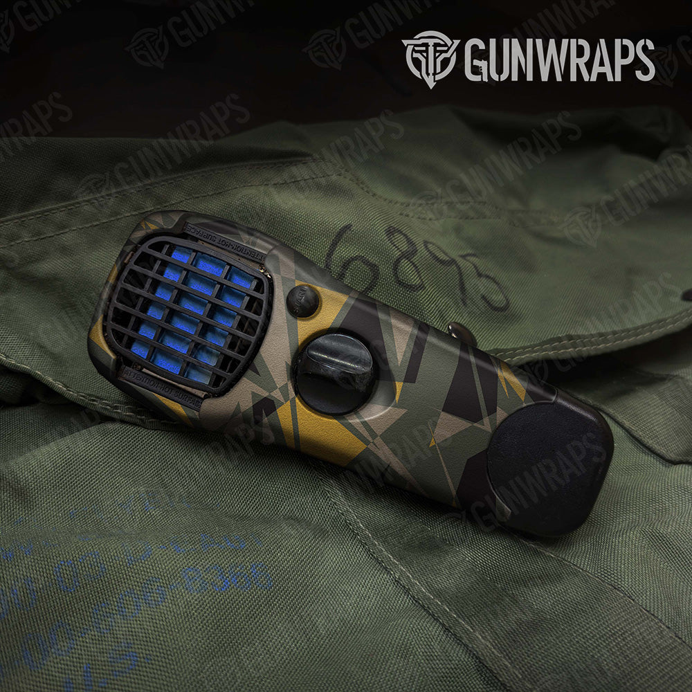 Thermacell Sharp Militant Yellow Camo Gear Skin Vinyl Wrap