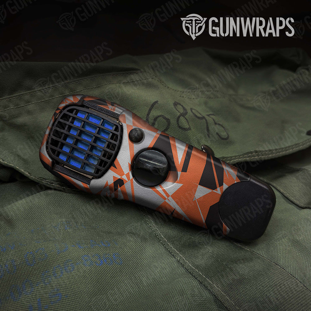 Thermacell Sharp Orange Tiger Camo Gear Skin Vinyl Wrap Hot on Sale