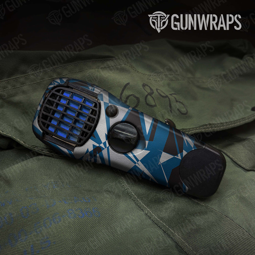 Thermacell Sharp Blue Tiger Camo Gear Skin Vinyl Wrap