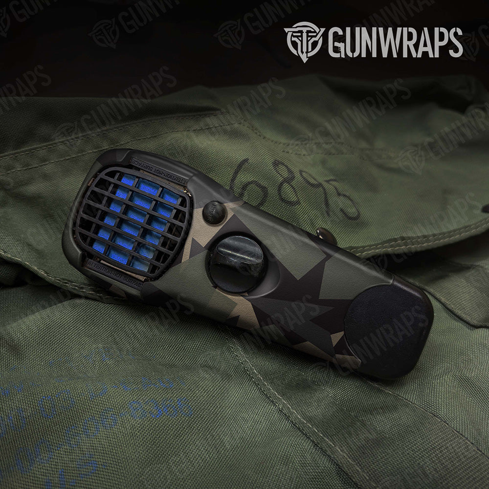 Thermacell Shattered Militant Charcoal Camo Gear Skin Vinyl Wrap