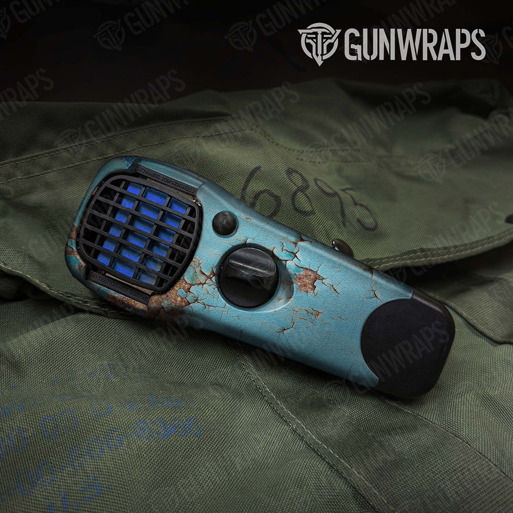 Thermacell Rust 3D Tiffany Blue Gear Skin Vinyl Wrap
