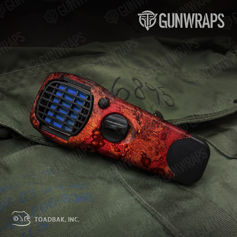 Thermacell Toadaflage Magma Camo gear skin vinyl wrap