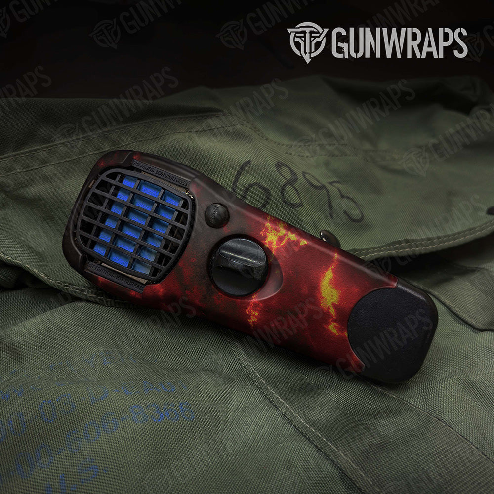 Thermacell Stone Lava Rock Marble Gear Skin Vinyl Wrap Fashion