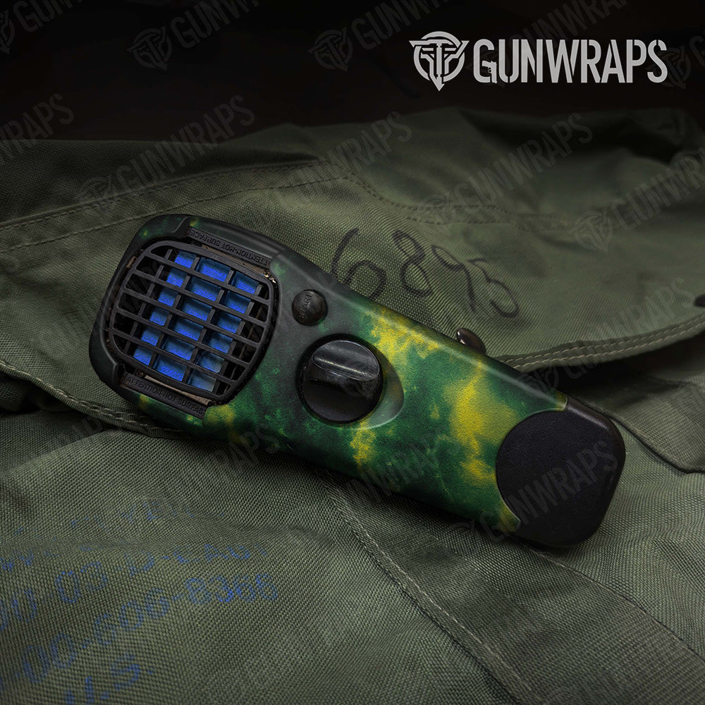Thermacell Stone Toxic Waste Marble Gear Skin Vinyl Wrap
