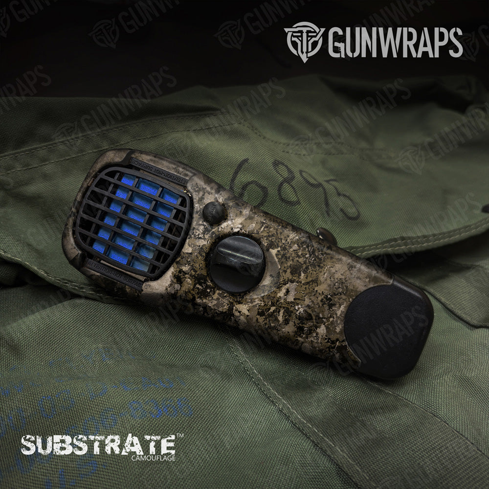 Thermacell Substrate Sepia Camo Gear Skin Vinyl Wrap Film Fashion