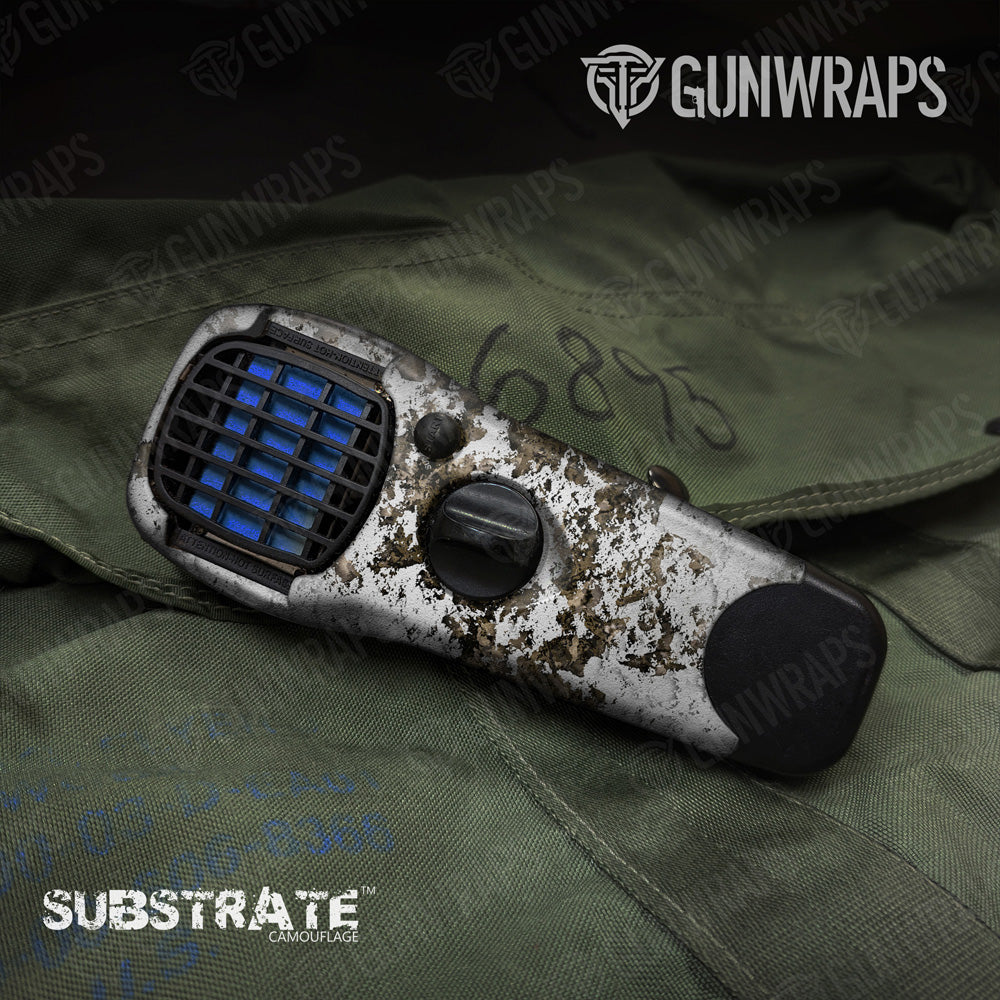 Thermacell Substrate Snowfall Camo Gear Skin Vinyl Wrap Film Hot on Sale