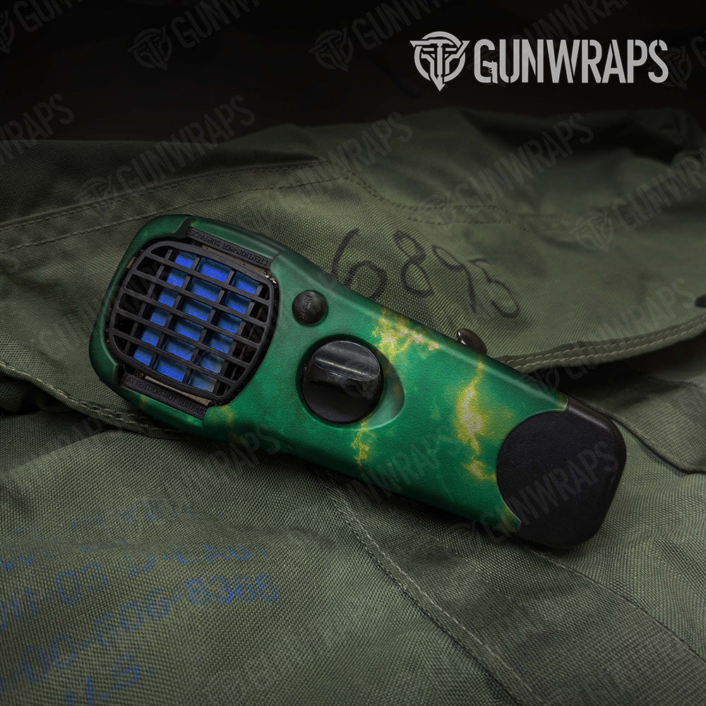 Thermacell Stone Jade Marble Gear Skin Vinyl Wrap on Sale