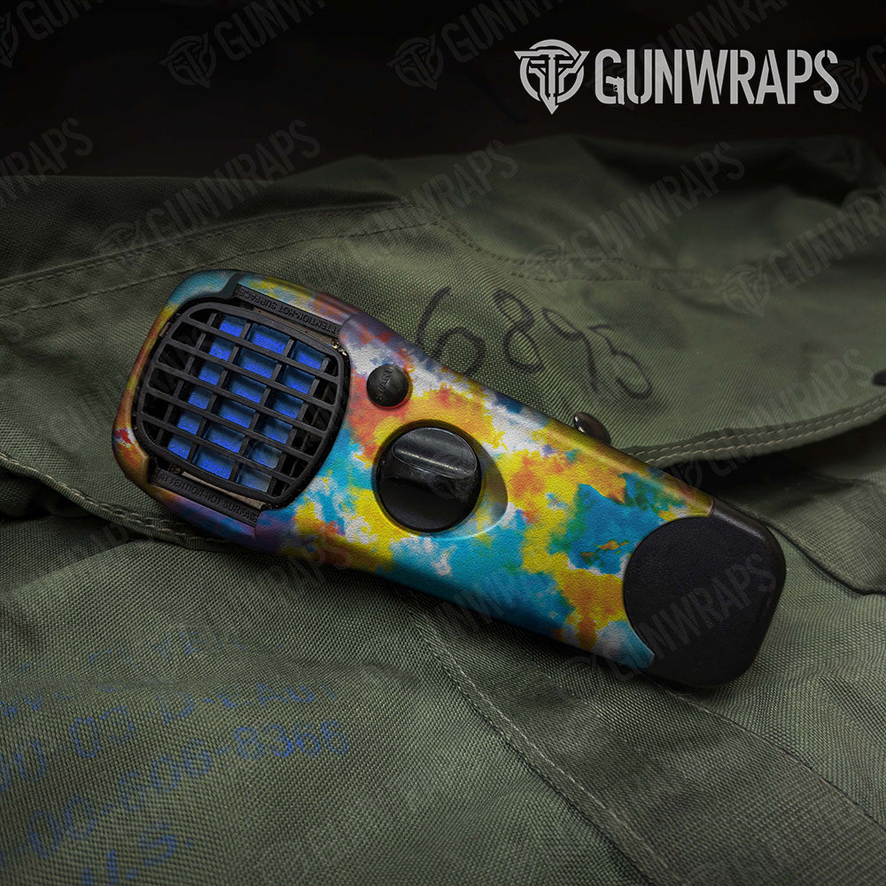 Thermacell Tie Dye Coral Reef Gear Skin Vinyl Wrap