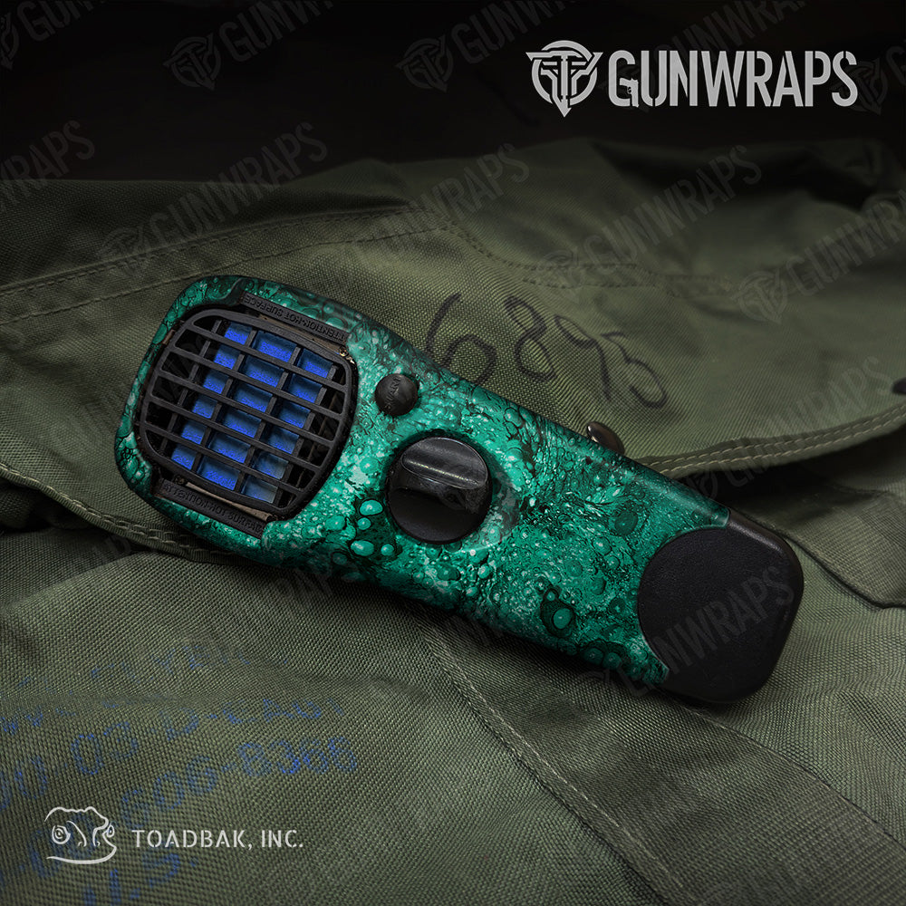 Thermacell Toadaflage Teal Camo gear skin vinyl wrap Online Hot Sale
