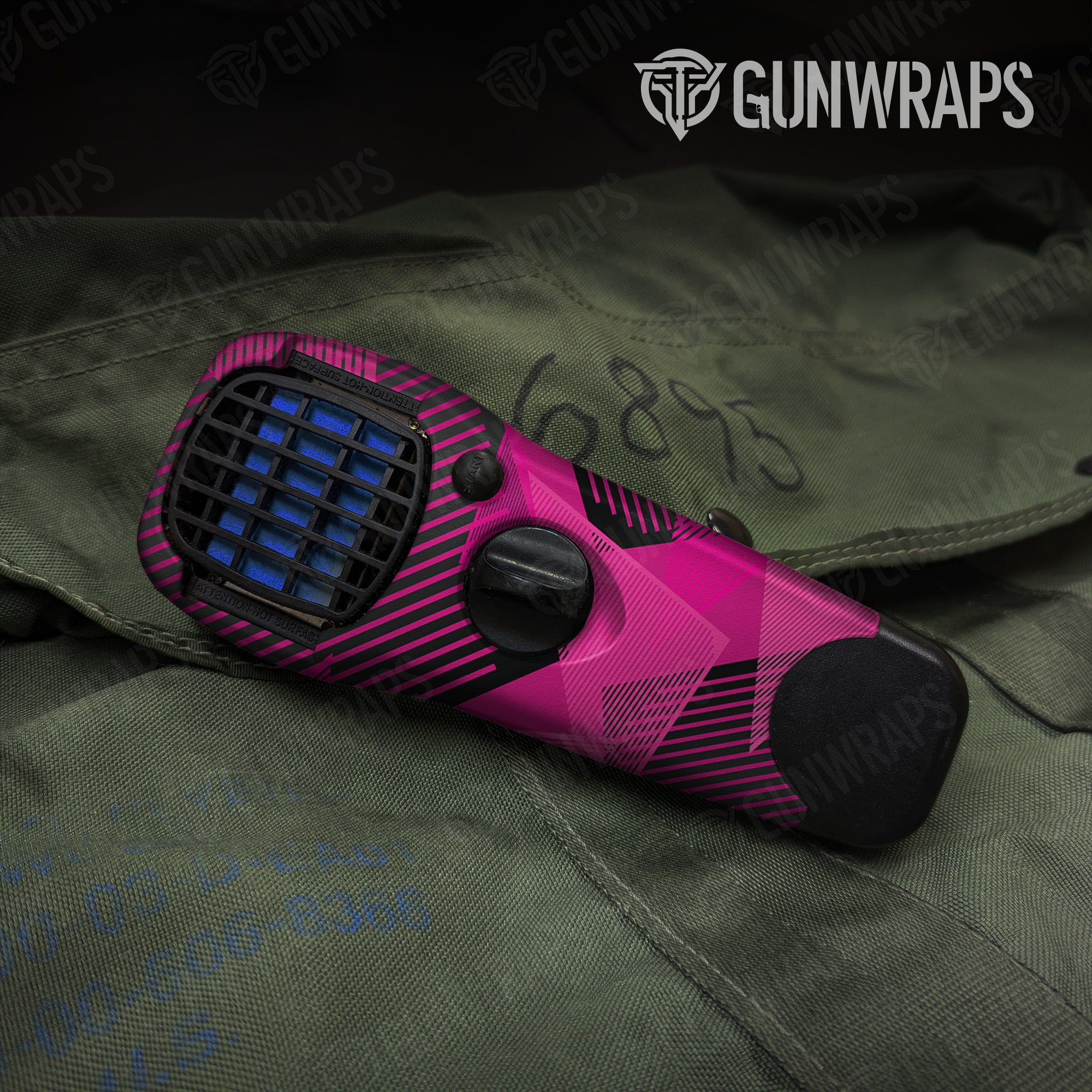 Thermacell Trigon Elite Magenta gear skin vinyl wrap Fashion