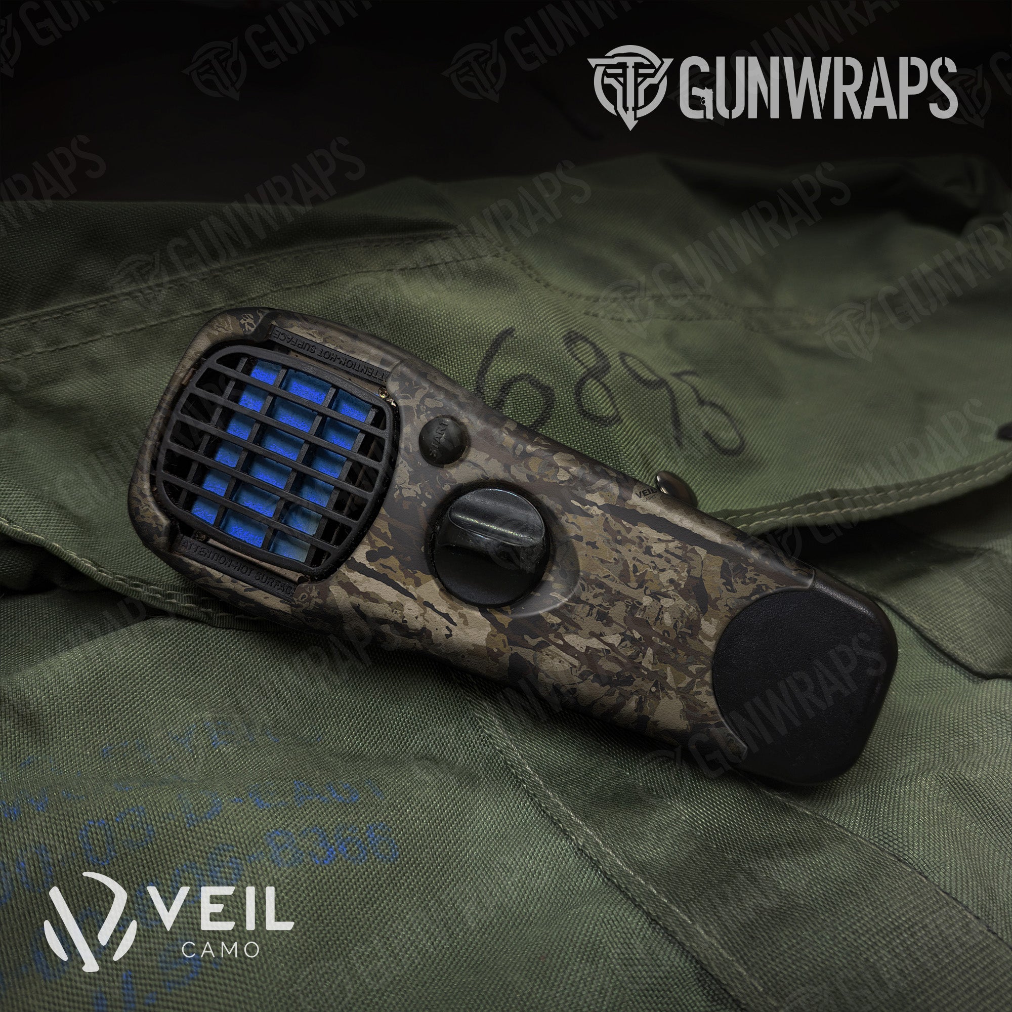 Thermacell Veil Torrent Camo gear skin vinyl wrap
