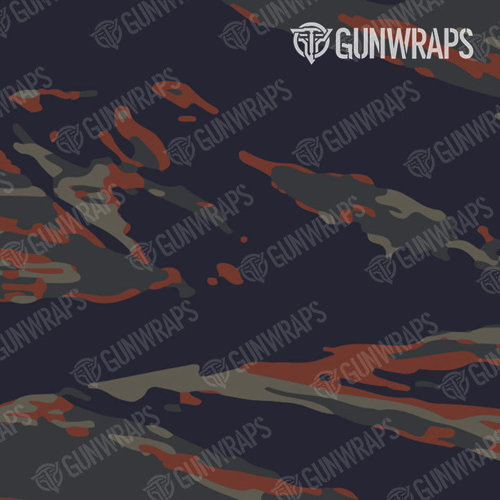 Thermacell Vietnam Tiger Stripe Blue Copper gear skin vinyl wrap