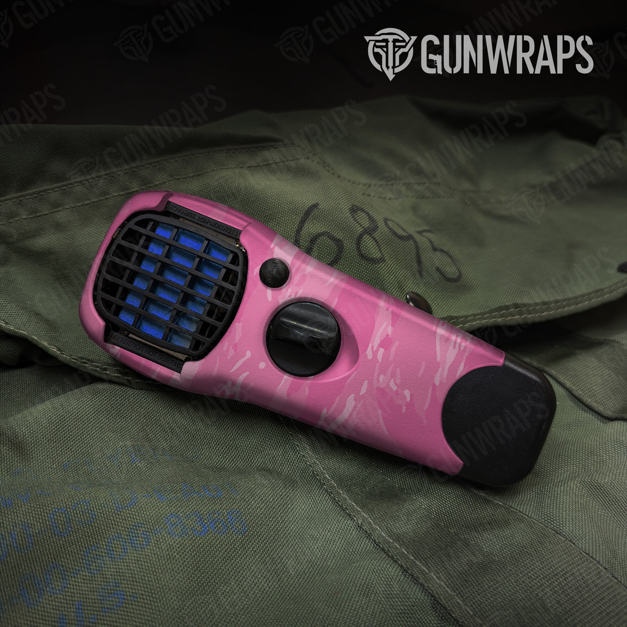 Thermacell Vietnam Tiger Stripe Elite Pink gear skin vinyl wrap Hot on Sale