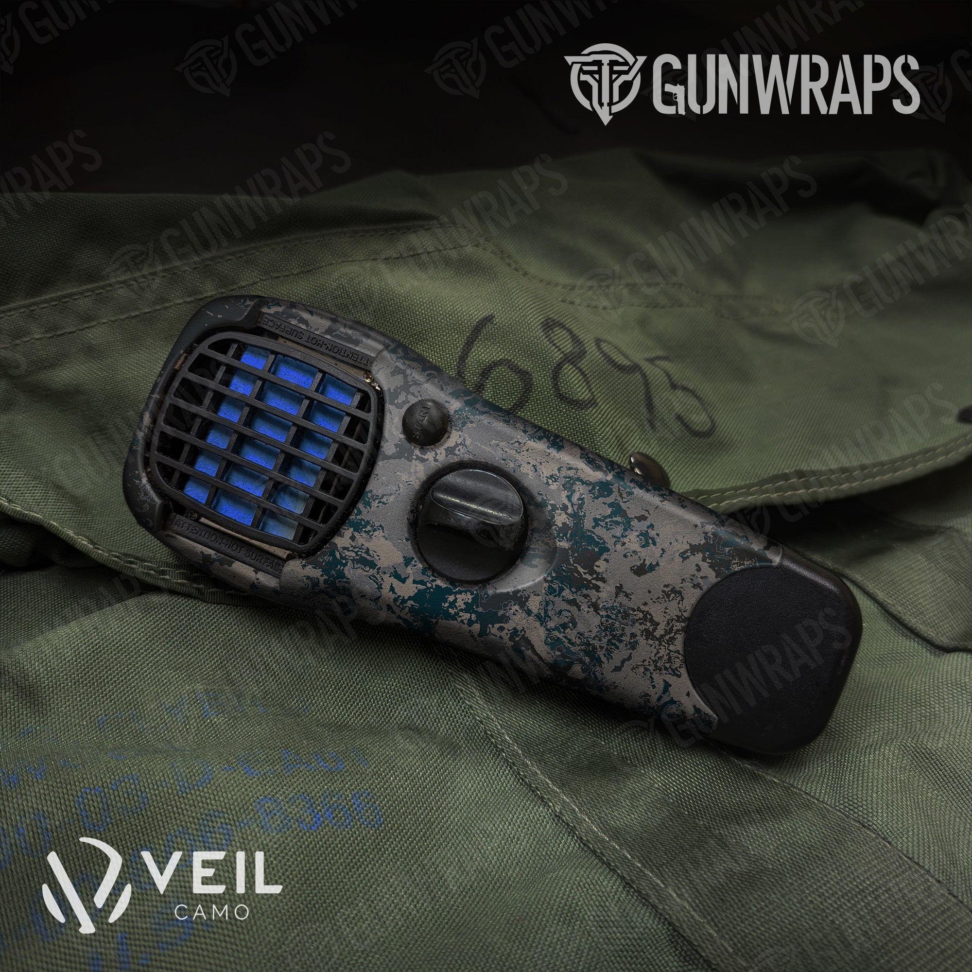 Thermacell Veil Ops Enforcer Camo gear skin vinyl wrap