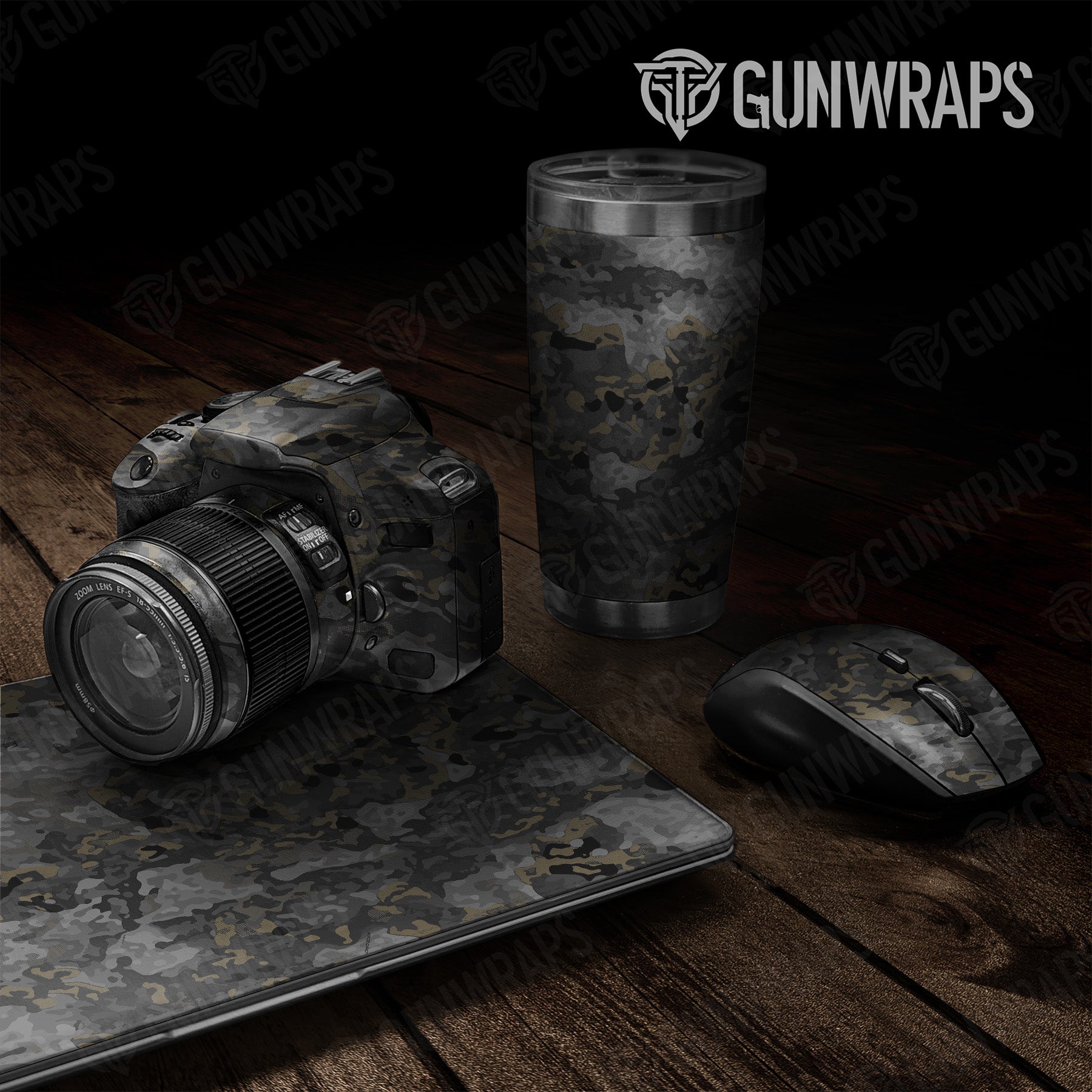 Universal Sheet A-TACS U|CON Stealth Camo Gear Skin Vinyl Wrap Film Discount