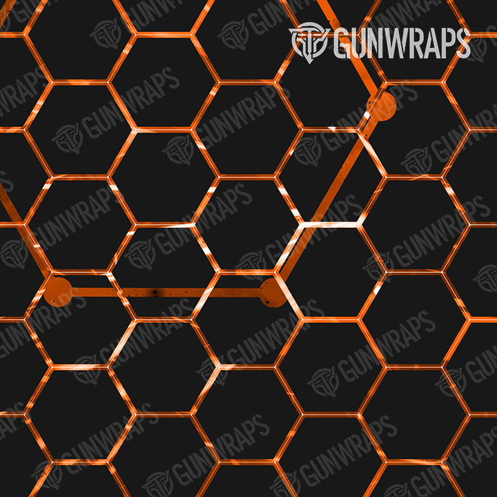 Thermacell Vivid Hex Orange Gear Skin Vinyl Wrap