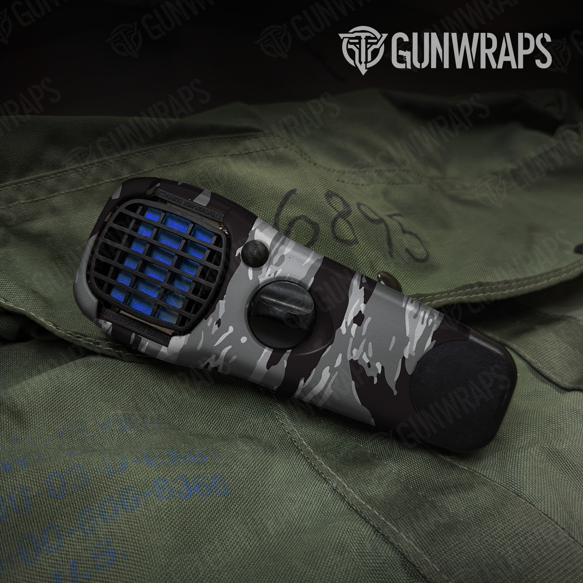 Thermacell Vietnam Tiger Stripe Urban Night gear skin vinyl wrap