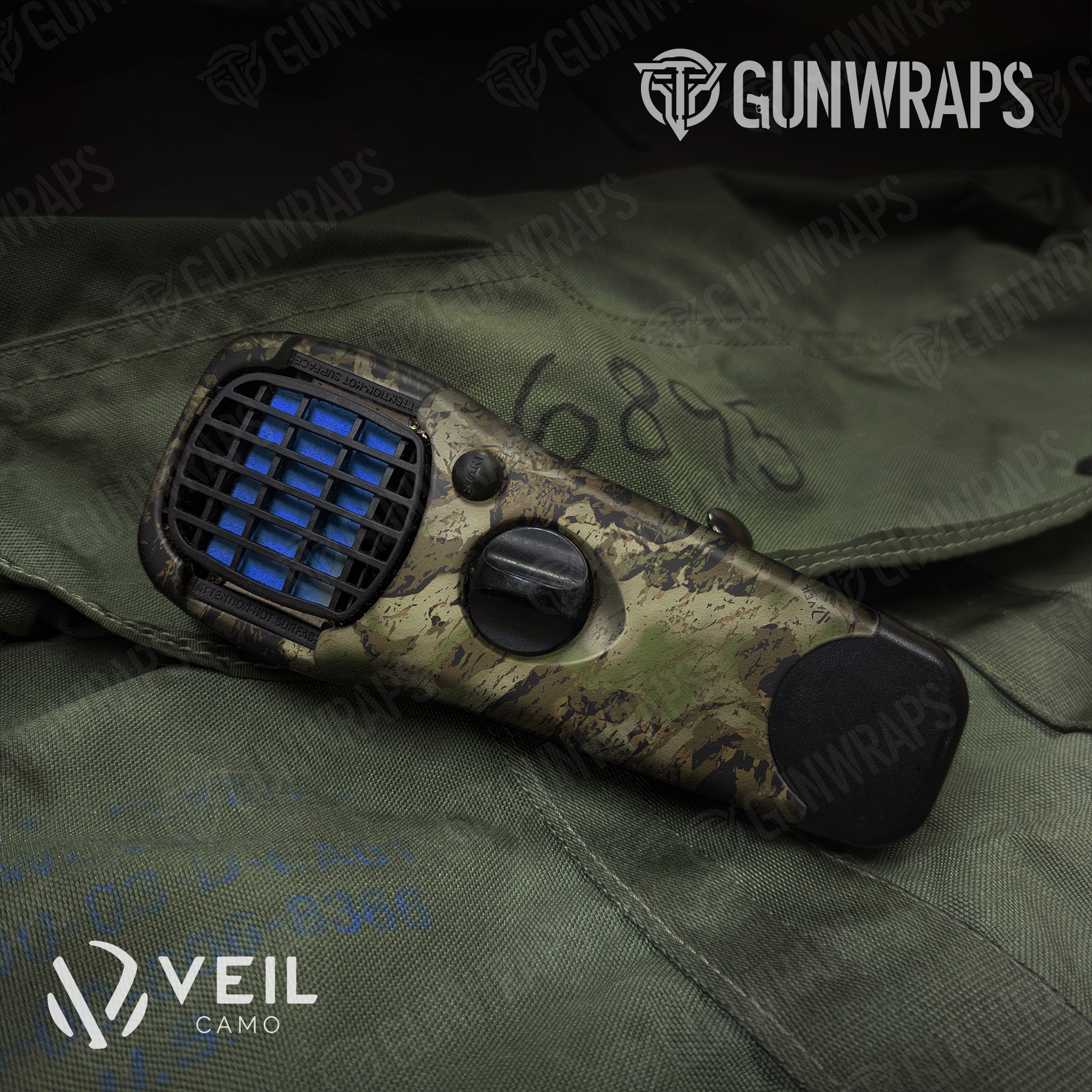 Thermacell Veil Rumba Multi Camo gear skin vinyl wrap