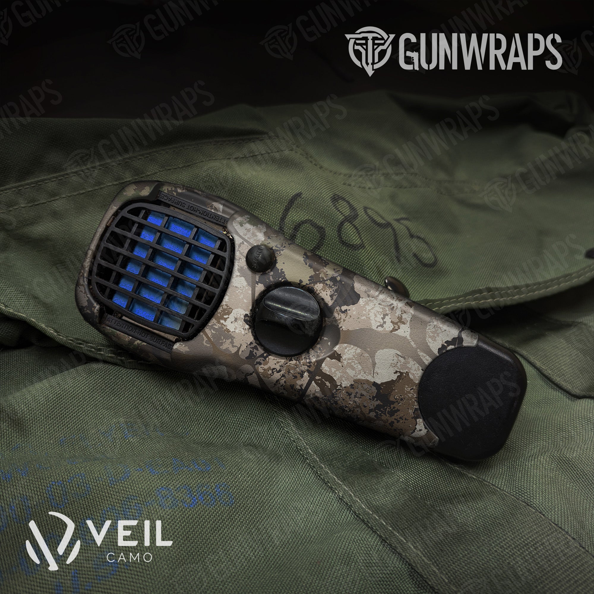 Thermacell Veil Stoke Flat Camo gear skin vinyl wrap